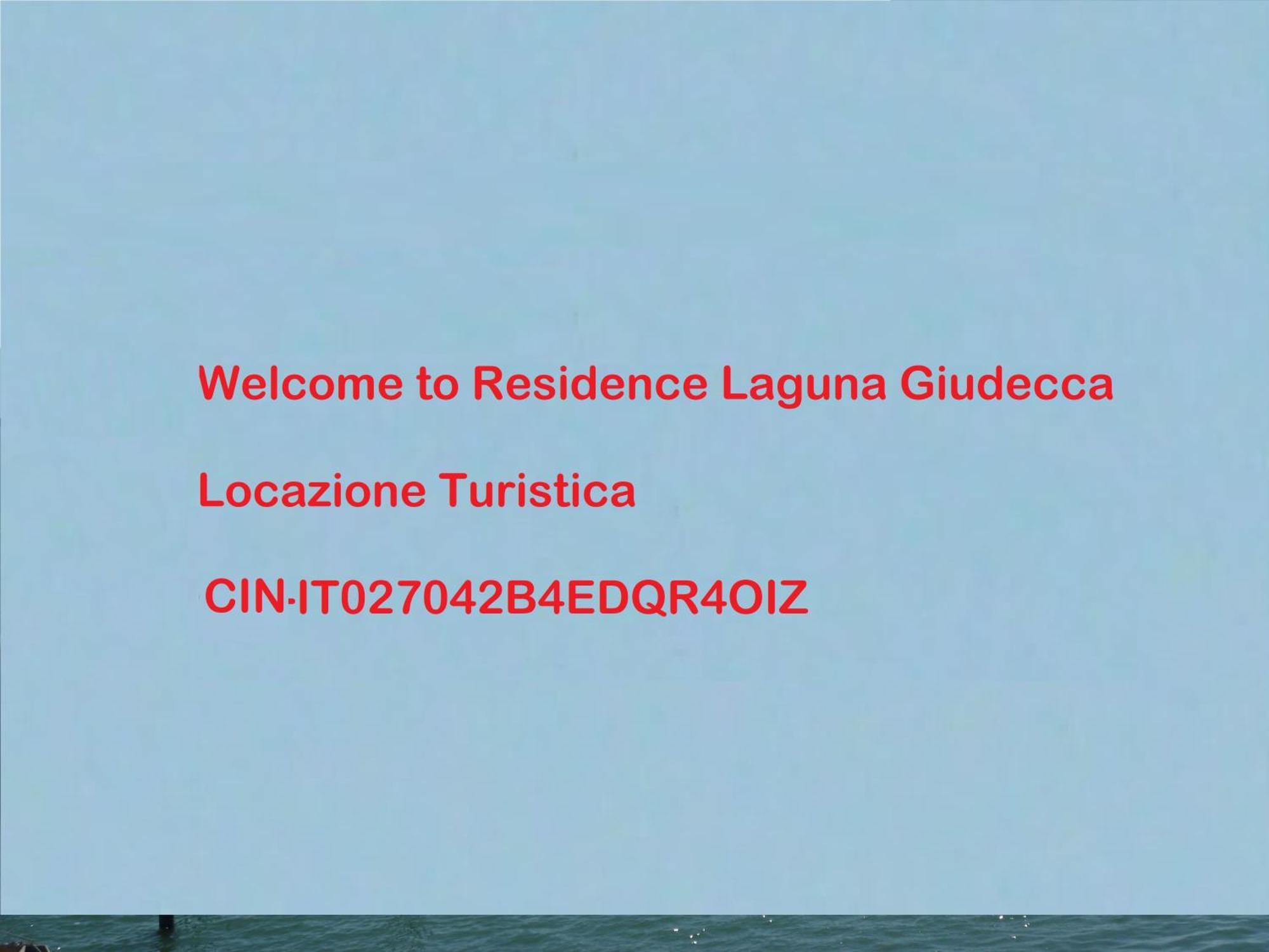 Residence Laguna Giudecca Veneza Exterior foto